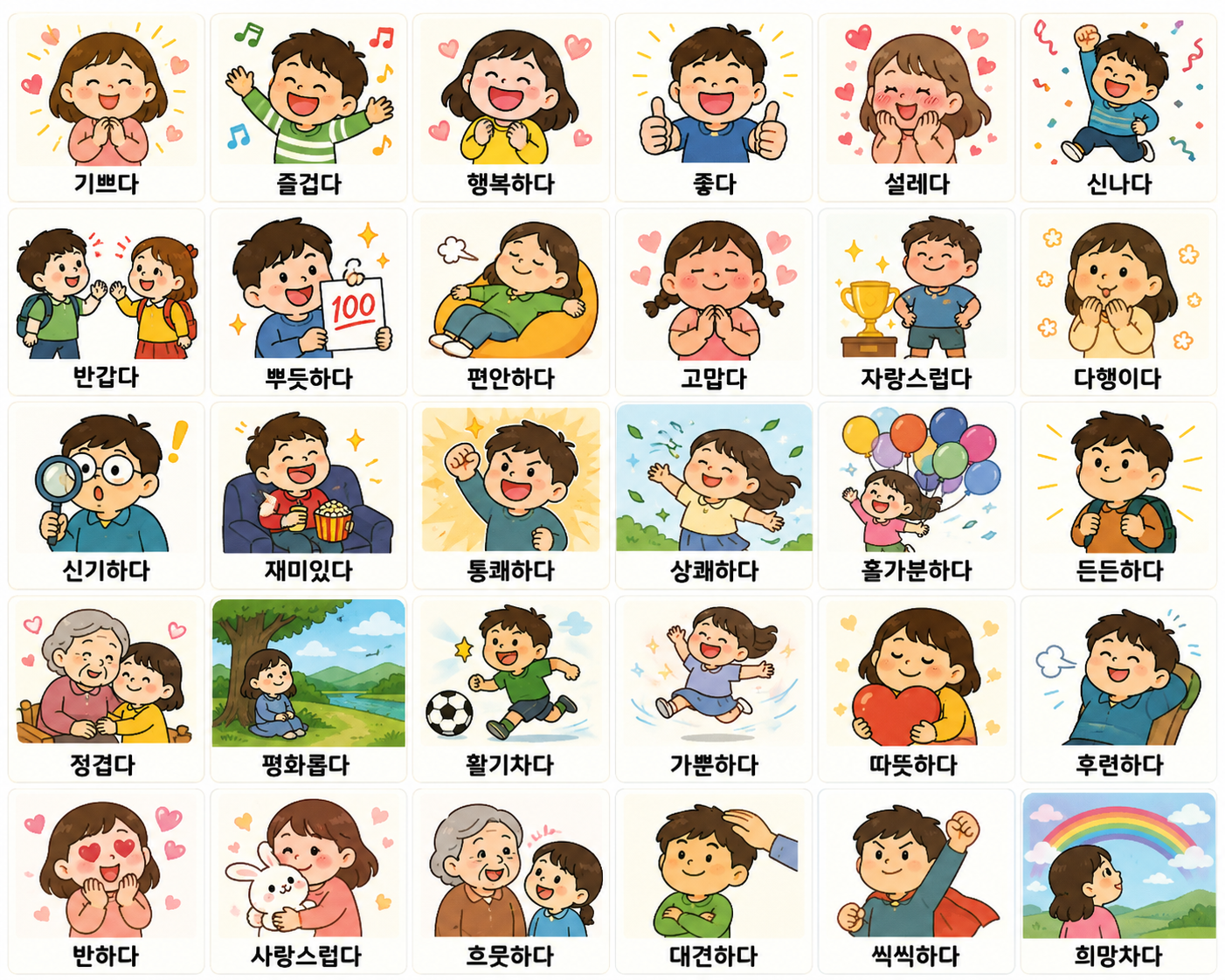 감정 표현 보드